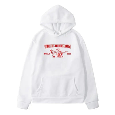 Damien - Herren Hoodie mit Statement-Print