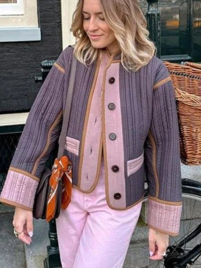 Franka - Damen Strickjacke im Retro-Look