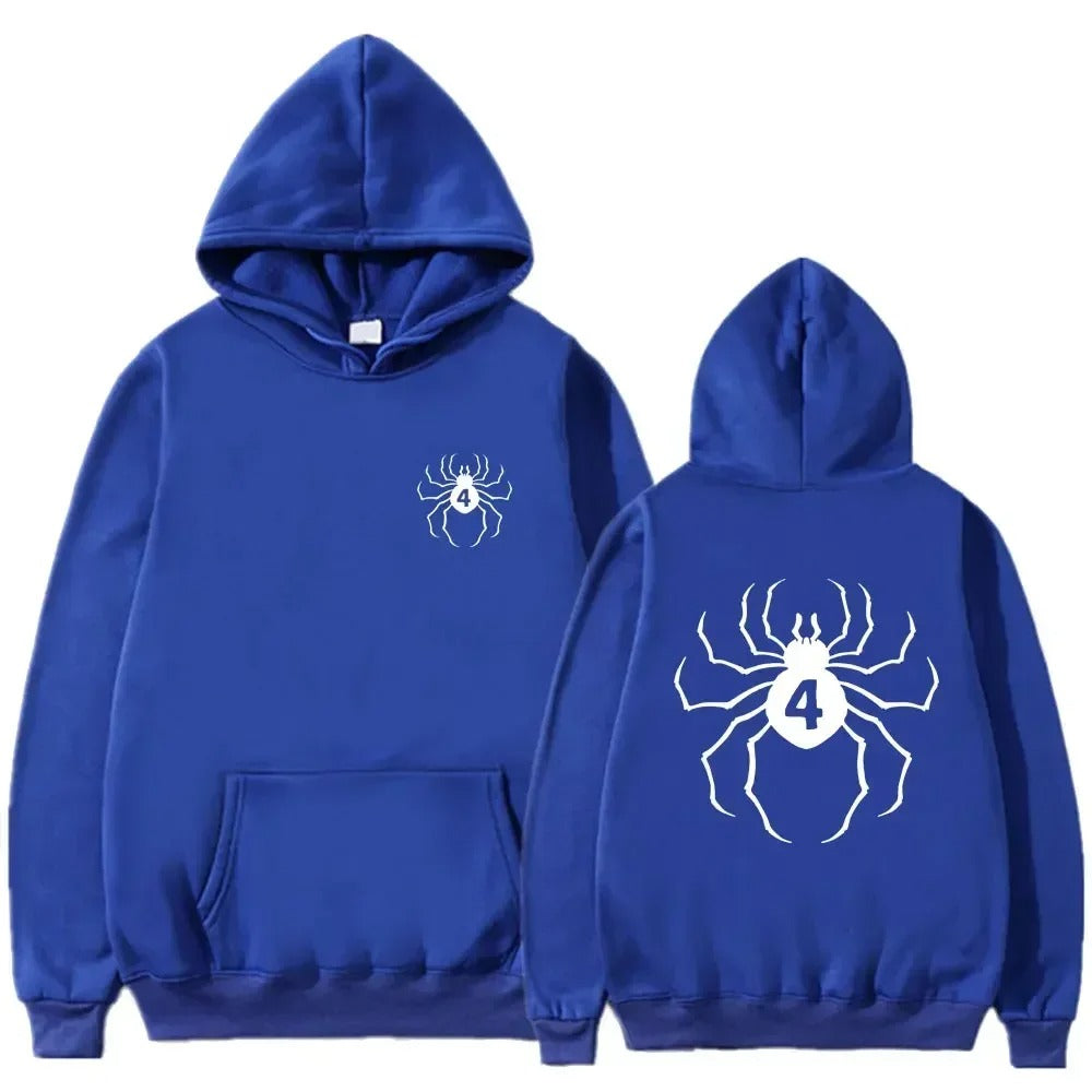 Rico - Unisex Hoodie mit Spinnen-Print