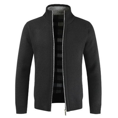 Erwin - Herren Strickjacke mit Reißverschluss