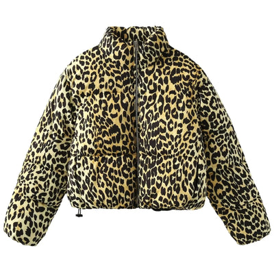 Chiara - Damen Jacke mit Leopardenmuster