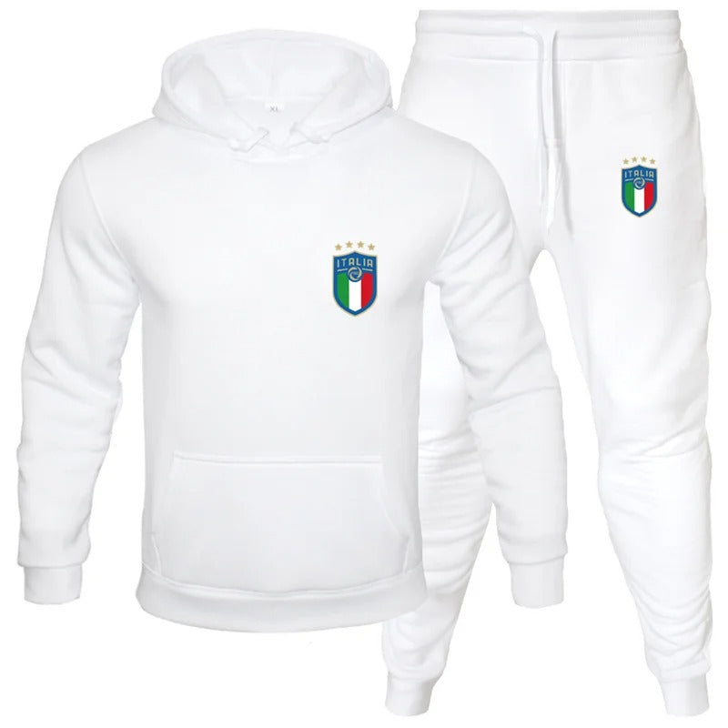 Marco - Herren Trainingsanzug mit Italien-Emblem