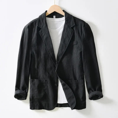 Elias - Herren Leinen-Blazer
