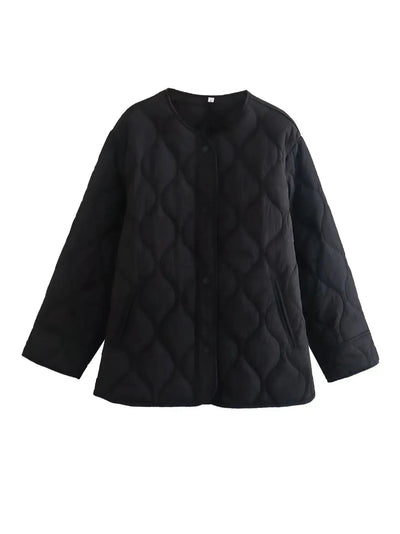 Nora - Damen Oversize-Steppjacke