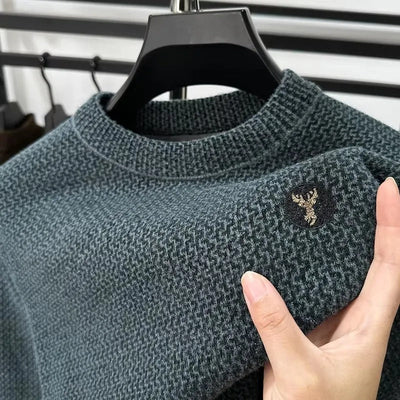 Magnus - Herren Strickpullover mit Strukturmuster
