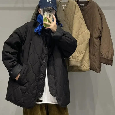 Mila - Damen Übergroße Steppjacke