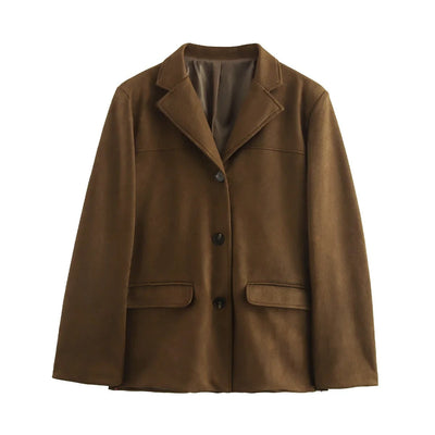 Linda - Damen Wildlederblazer