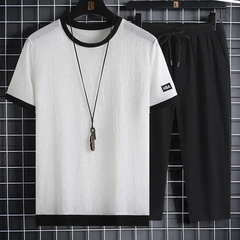 Kaito - Herren Sommer-Set mit asiatischem Schriftzug