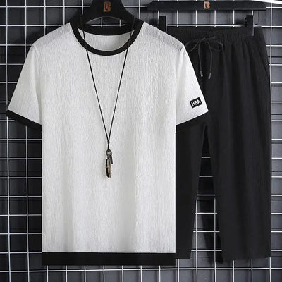Kaito - Herren Sommer-Set mit asiatischem Schriftzug
