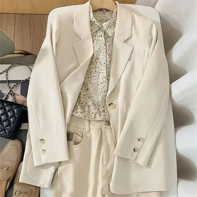Elena - Damen Blazer mit Goldknöpfen