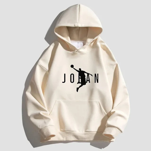 Jaron - Unisex Hoodie mit Sportlichem Print