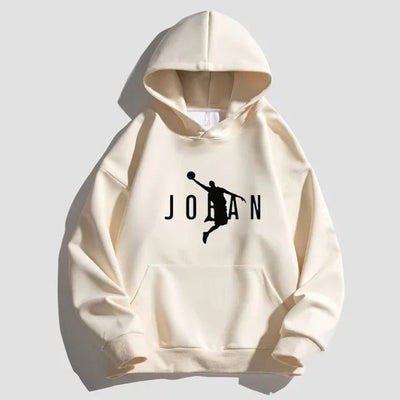 Jaron - Unisex Hoodie mit Sportlichem Print