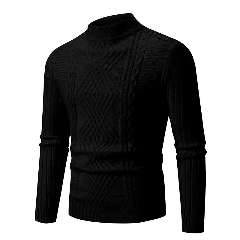 Henrik - Herren Zopfmusterpullover
