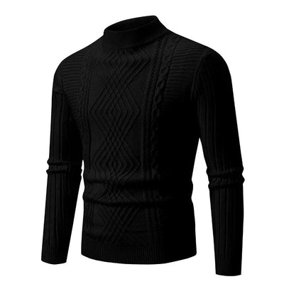 Henrik - Herren Zopfmusterpullover