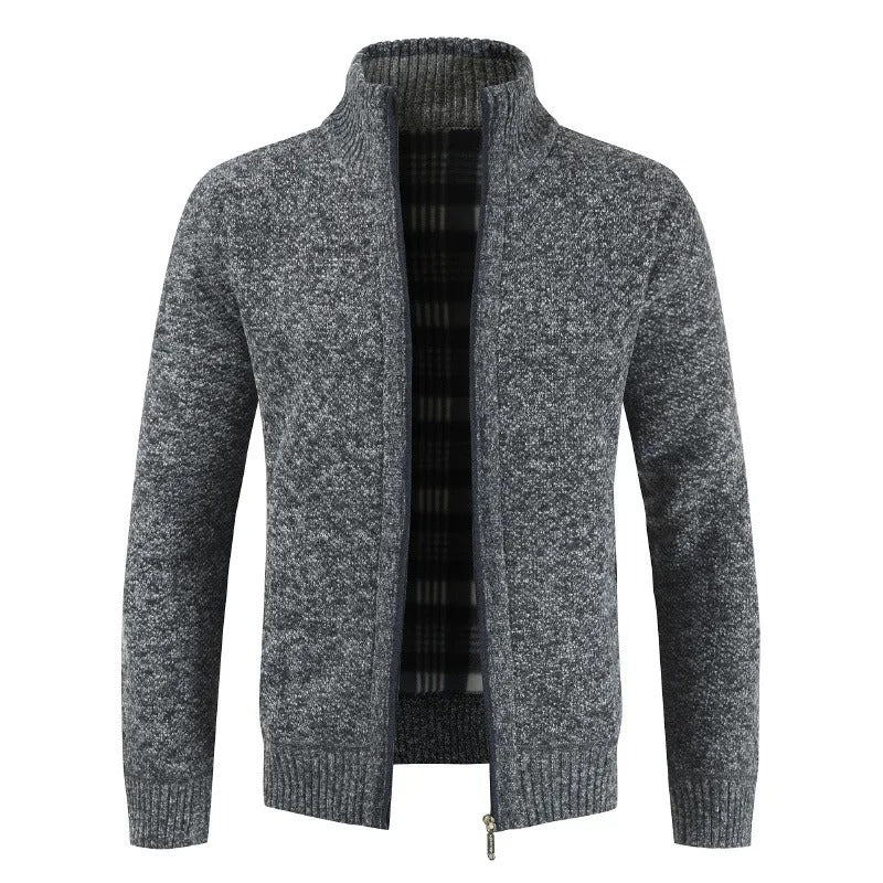Erwin - Herren Strickjacke mit Reißverschluss