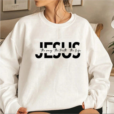 Mathilde - Warmes Sweatshirt mit Christlichen Versen für Frauen