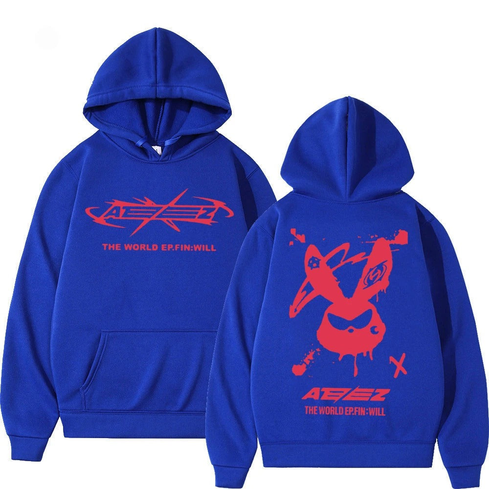 Rayan - Unisex Hoodie mit Grafischem Print