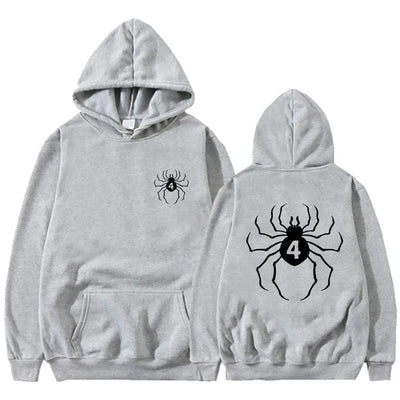 Rico - Unisex Hoodie mit Spinnen-Print