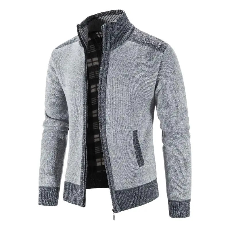 Calvin - Herren Strickjacke mit Reißverschluss
