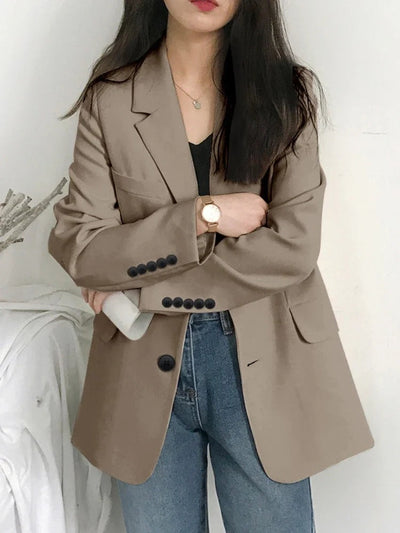 Nora - Oversized Damenblazer - Lässiger Schnitt für moderne Looks