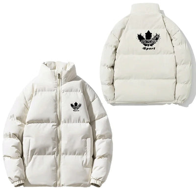 Finn - Herren Sportliche Steppjacke mit Logo-Print
