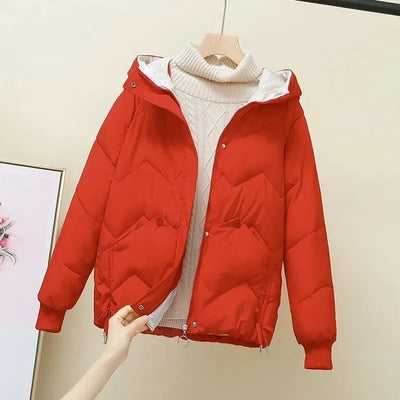 Elena - Damen Winterjacke mit Kapuze