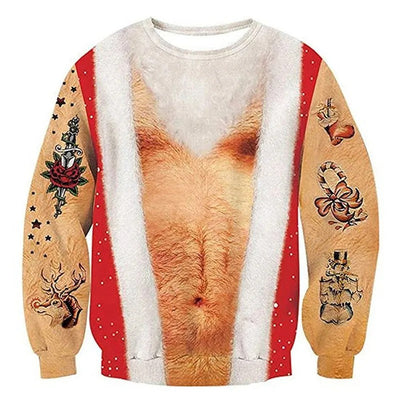 Tessa - Damen Weihnachtspullover mit humorvollem Design