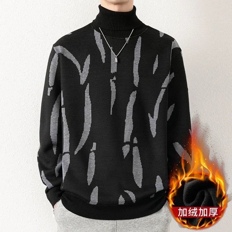 Leon - Herren Pullover mit Muster