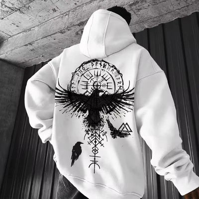 Ragnar - Herren Hoodie mit Wikinger-Motiv