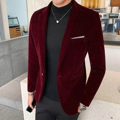 Marcel - Herren Samtblazer