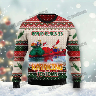 Max - Unisex Weihnachtspullover mit Festlichen Motiven
