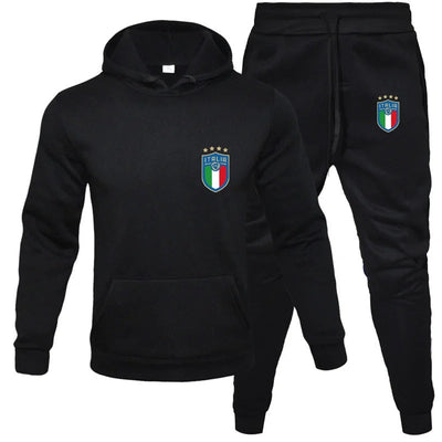 Marco - Herren Trainingsanzug mit Italien-Emblem