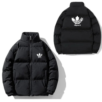 Finn - Herren Sportliche Steppjacke mit Logo-Print