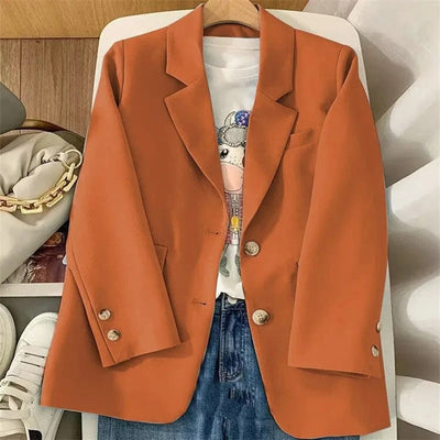 Elena - Damen Blazer mit Goldknöpfen