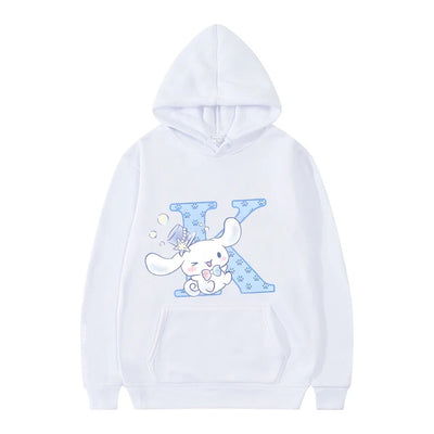 Amada - Kapuzenpullover mit Buchstaben-Print für Damen