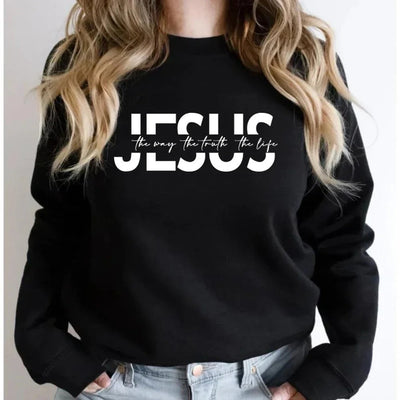Mathilde - Warmes Sweatshirt mit Christlichen Versen für Frauen