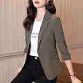 Kate - Elegante Blazerjacke mit Schmaler Passform und Einem Knopf für Frauen