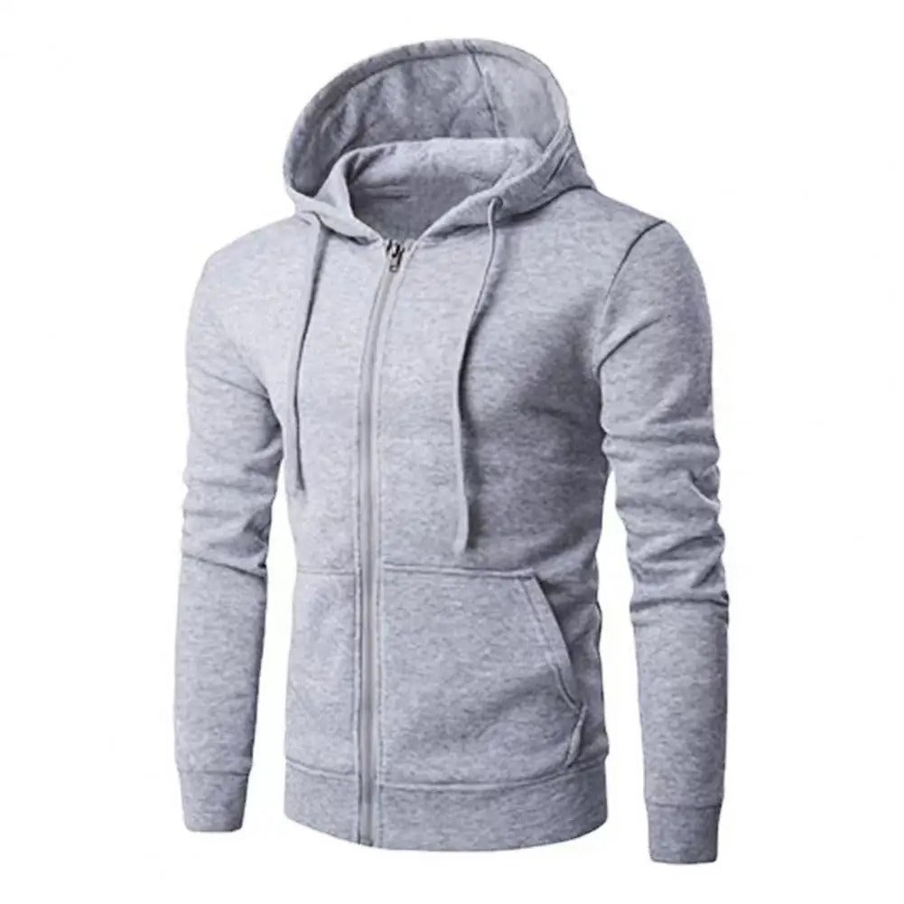 Peter - Lässiger Kapuzenpullover mit Reißverschluss für Männer