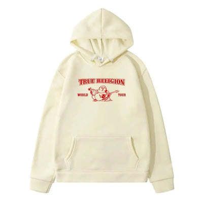 Damien - Herren Hoodie mit Statement-Print