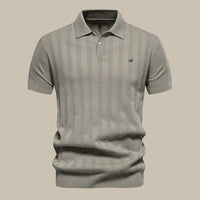 Leichtes und elegantes Poloshirt für den Alltag in Khaki