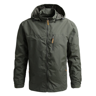 Herren Trendige Softshelljacke mit Verstellbarer Kapuze | Ideal für den Winter