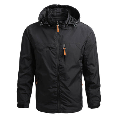 Herren Trendige Softshelljacke mit Verstellbarer Kapuze | Ideal für den Winter
