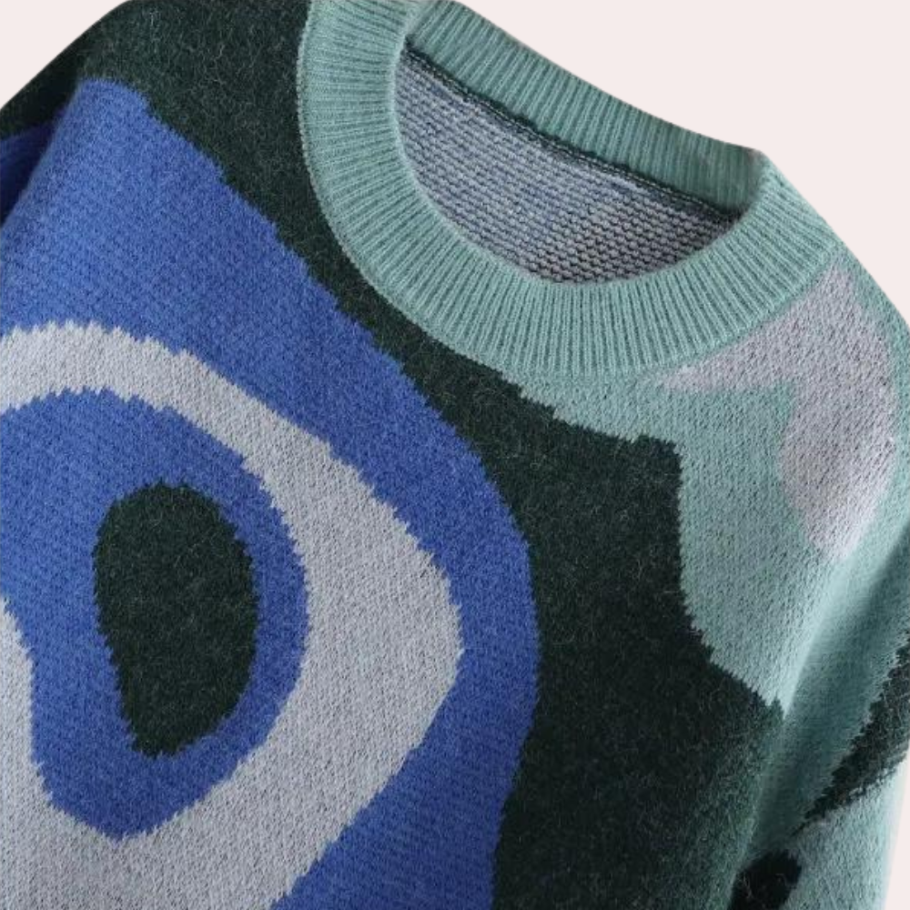 Stilvoller moderner Damenpullover - BARBARA