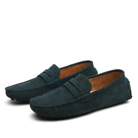 Vincent | Herren Penny Loafer in Grün