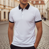 Lennart | Herren Kurzarm Poloshirt Regular Fit in Weiß