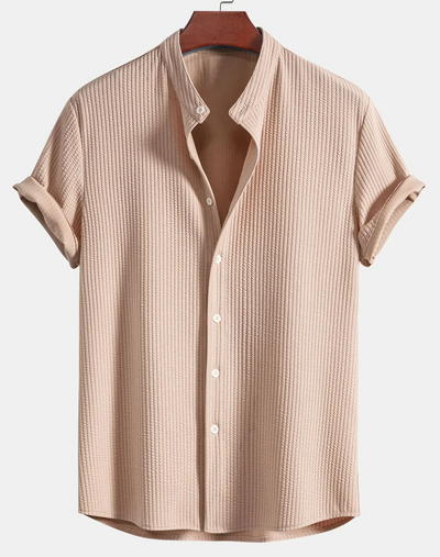 Fudus | Herren Weiß Hemd Kurzarm