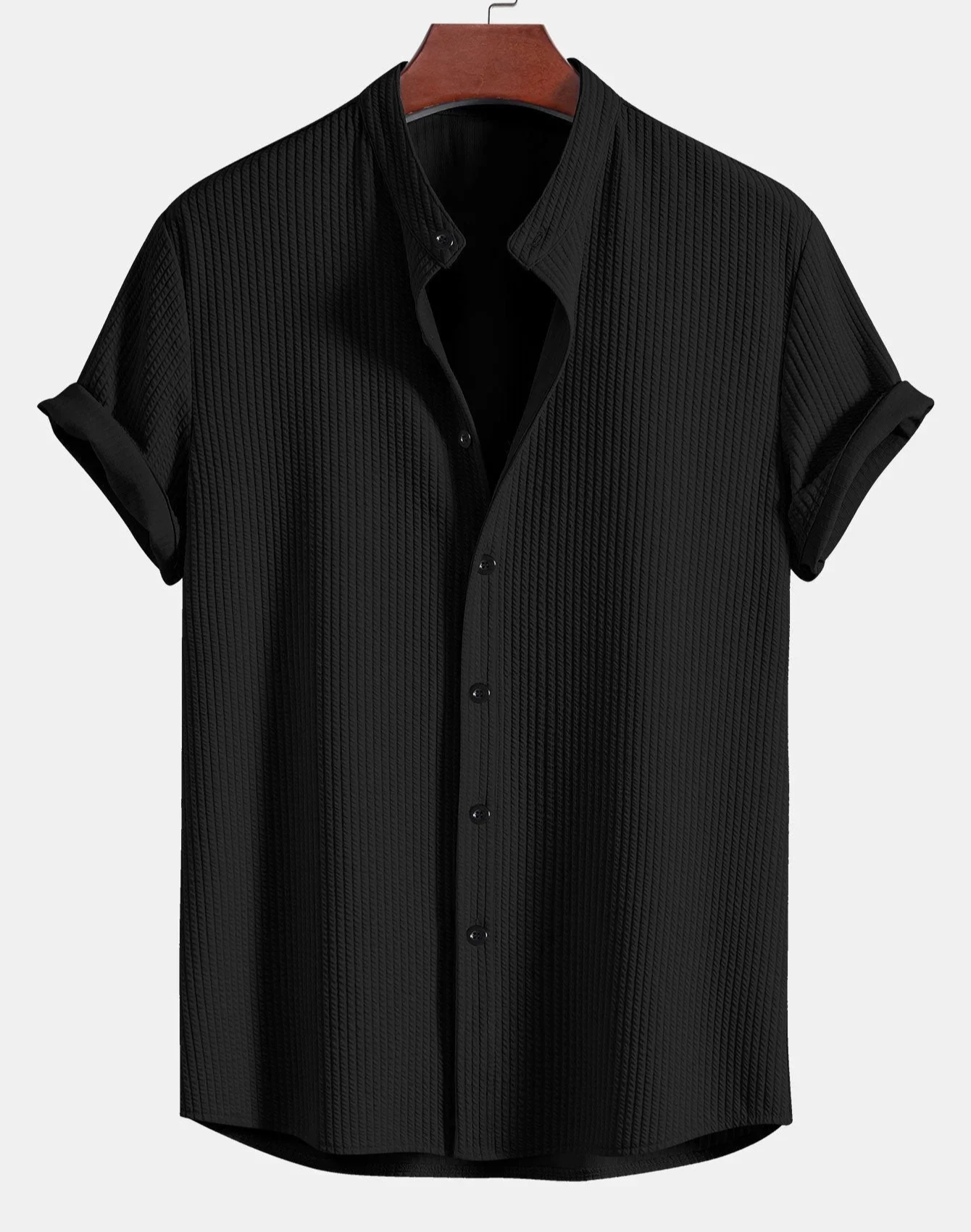 Fudus | Herren Weiß Hemd Kurzarm