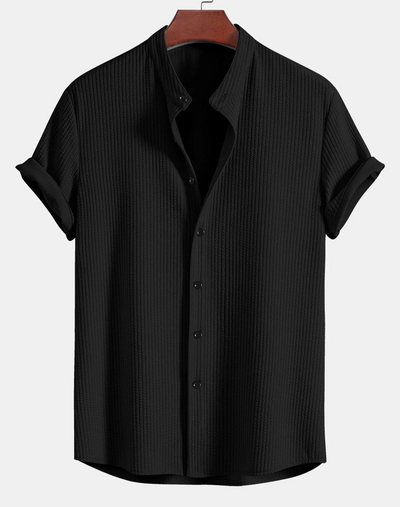 Fudus | Herren Weiß Hemd Kurzarm