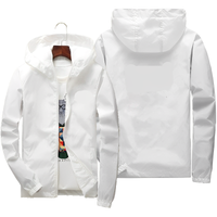 HARRY| Windbreaker-Jacke für Männer in Weiß