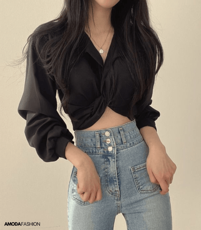 Bruso® | Heidi-Mode Wickelbluse